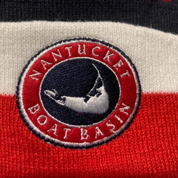 Nantucket Boat Basin ACK Stripe Cuffed Beanie - Picture 4 of 6